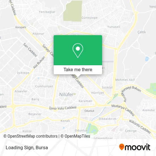 Loading Sign map