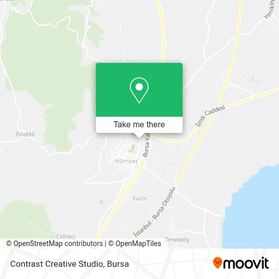 Contrast Creative Studio map