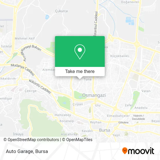 Auto Garage map