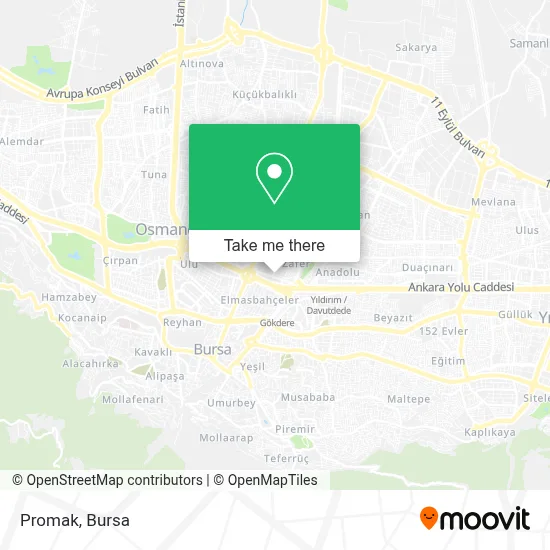 Promak map