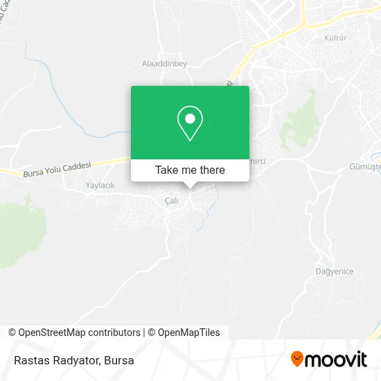 Rastas Radyator map