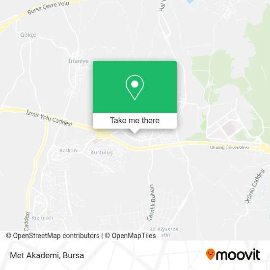 Met Akademi map