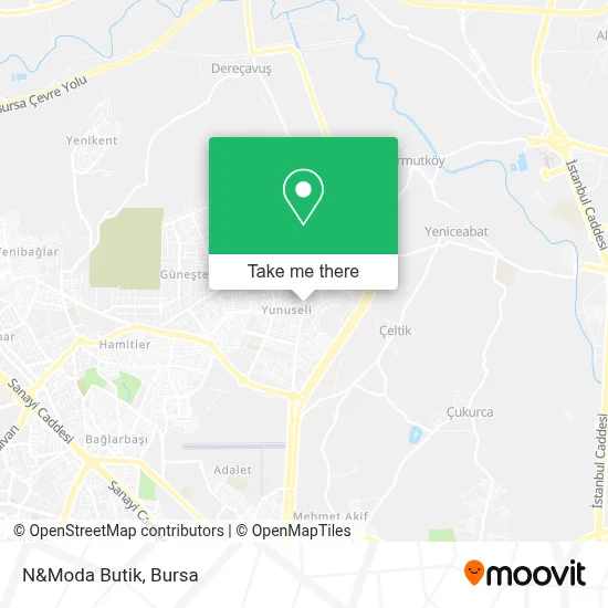 N&Moda Butik map
