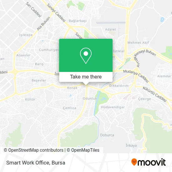 Smart Work Office map