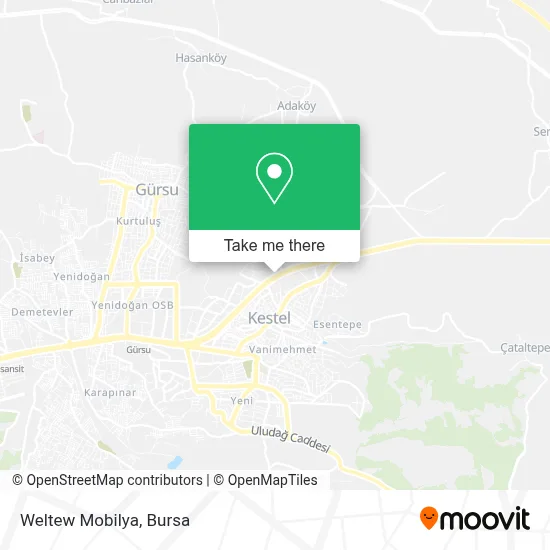 Weltew Mobilya map