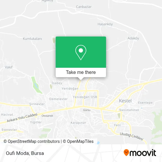 Oufi Moda map
