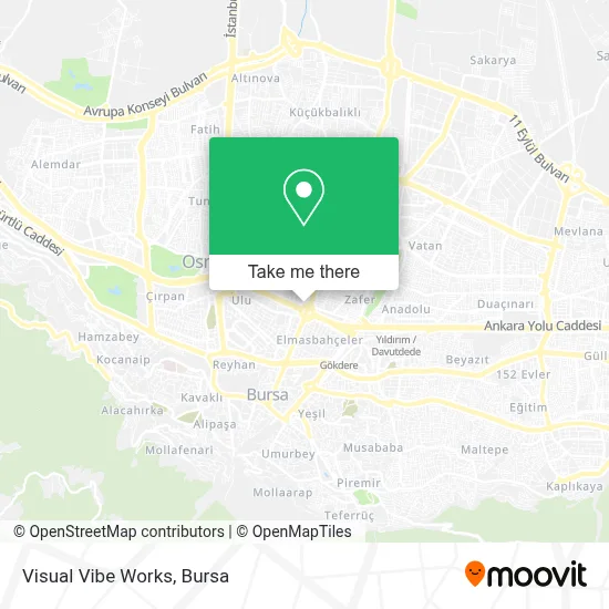 Visual Vibe Works map