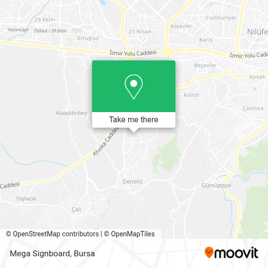 Mega Signboard map