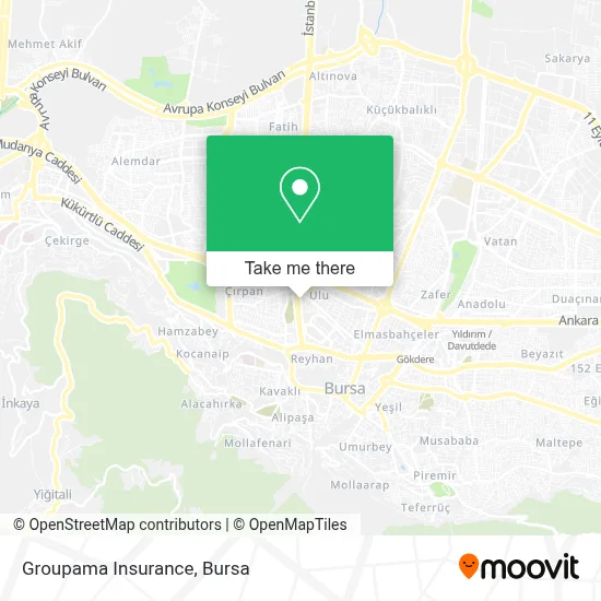 Groupama Insurance map