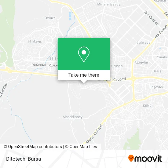 Ditotech map