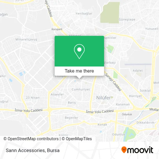 Sann Accessories map