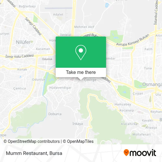 Mumm Restaurant map