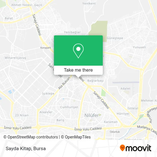 Sayda Kitap map