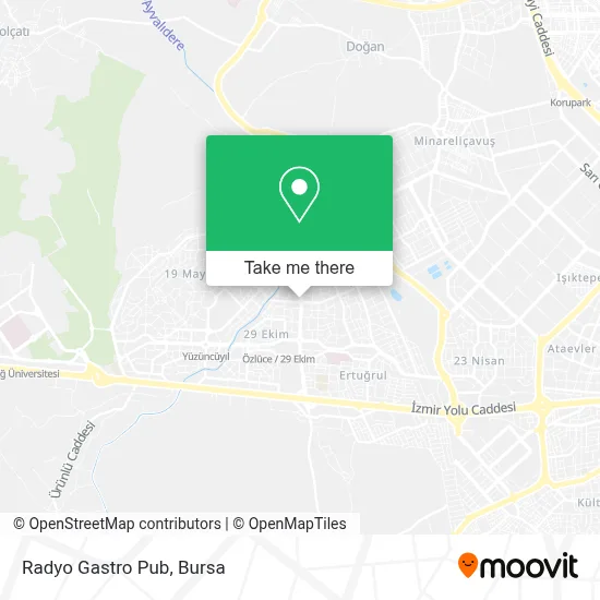 Radyo Gastro Pub map