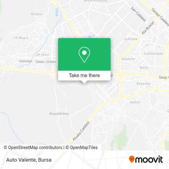 Auto Valente map