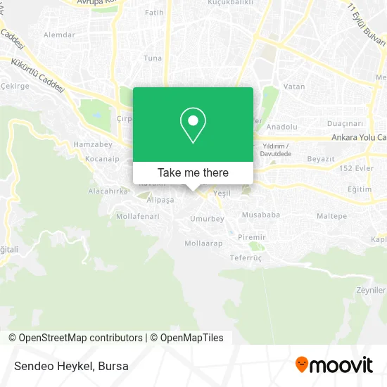 Sendeo Heykel map