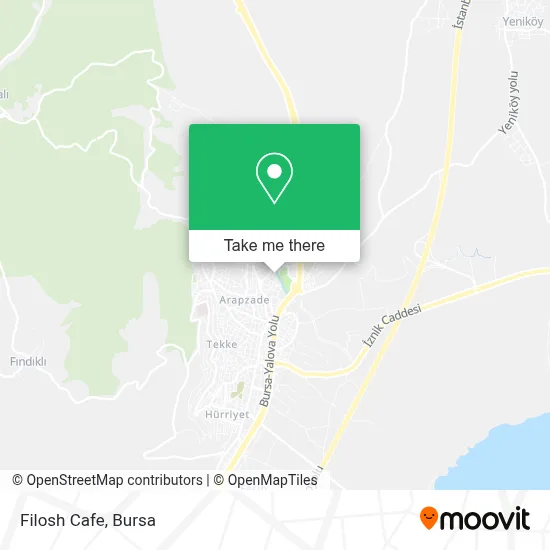 Filosh Cafe map