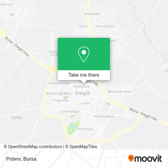Pidem map