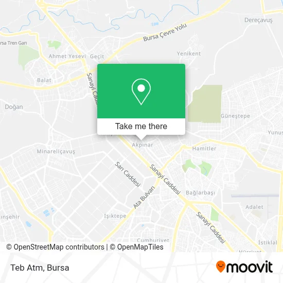 Teb Atm map
