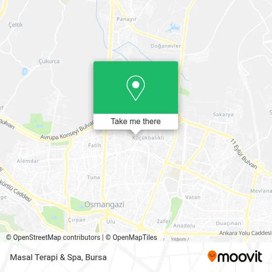 Masal Terapi & Spa map