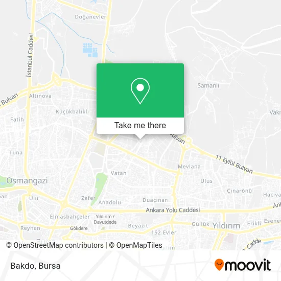 Bakdo map