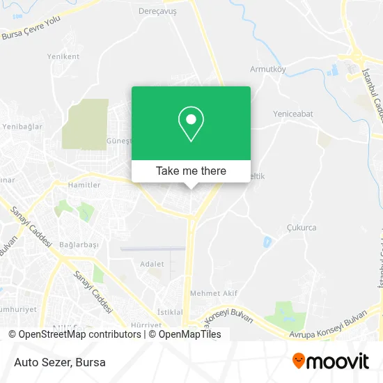 Auto Sezer map