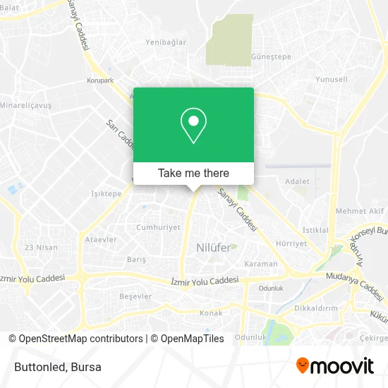 Buttonled map