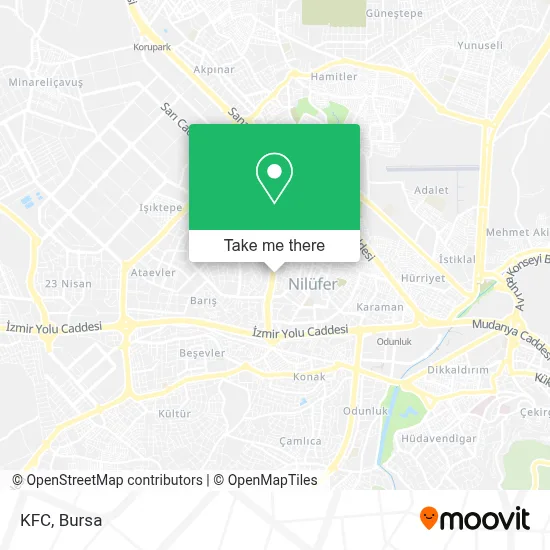 Kfc map