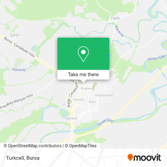 Turkcell map