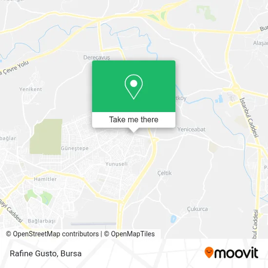 Rafine Gusto map