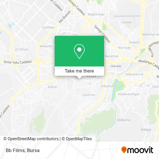Bb Films map