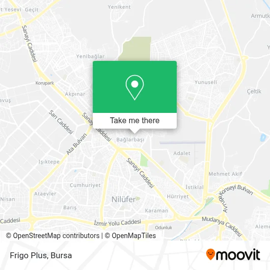 Frigo Plus map