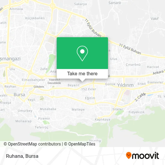 Ruhana map