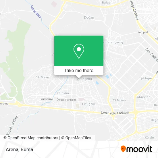 Arena map