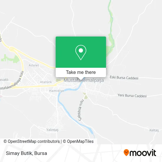 Simay Butik map