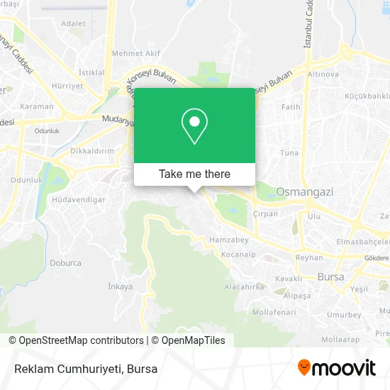 Reklam Cumhuriyeti map