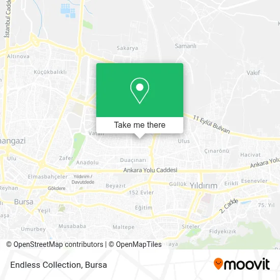 Endless Collection map