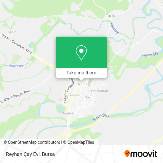 Reyhan Çay Evi map