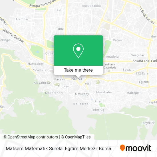 Matsem Matematik Surekli Egitim Merkezi map