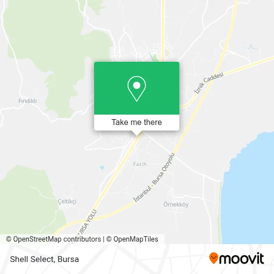 Shell Select map
