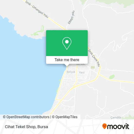 Cihat Tekel Shop map