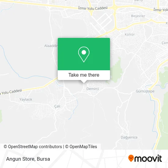 Angun Store map