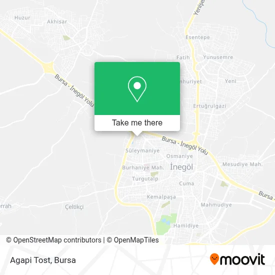 Agapi Tost map