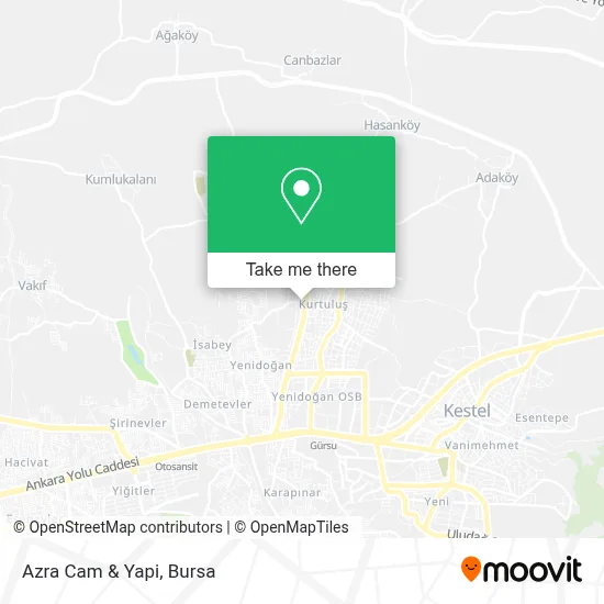 Azra Cam & Yapi map
