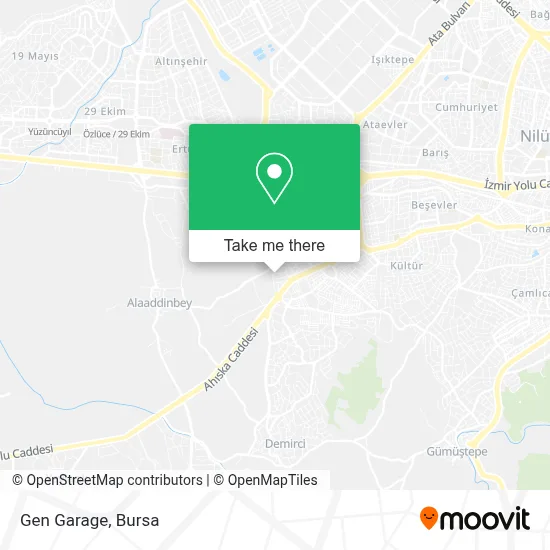 Gen Garage map
