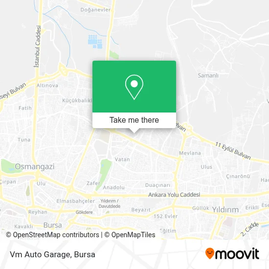 Vm Auto Garage map