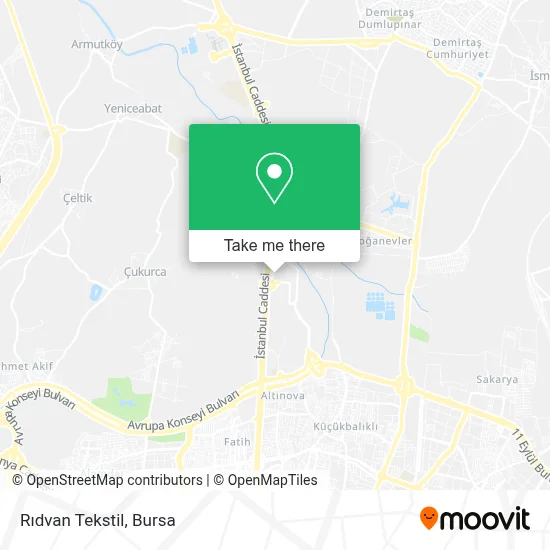 Rıdvan Tekstil map
