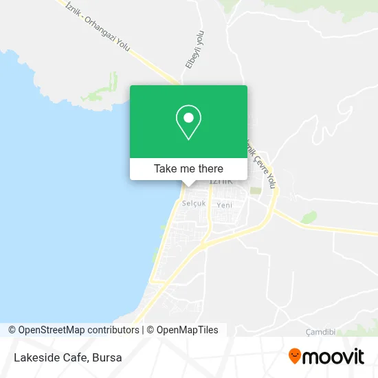 Lakeside Cafe map