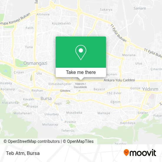 Teb Atm map