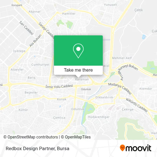 Redbox Design Partner map